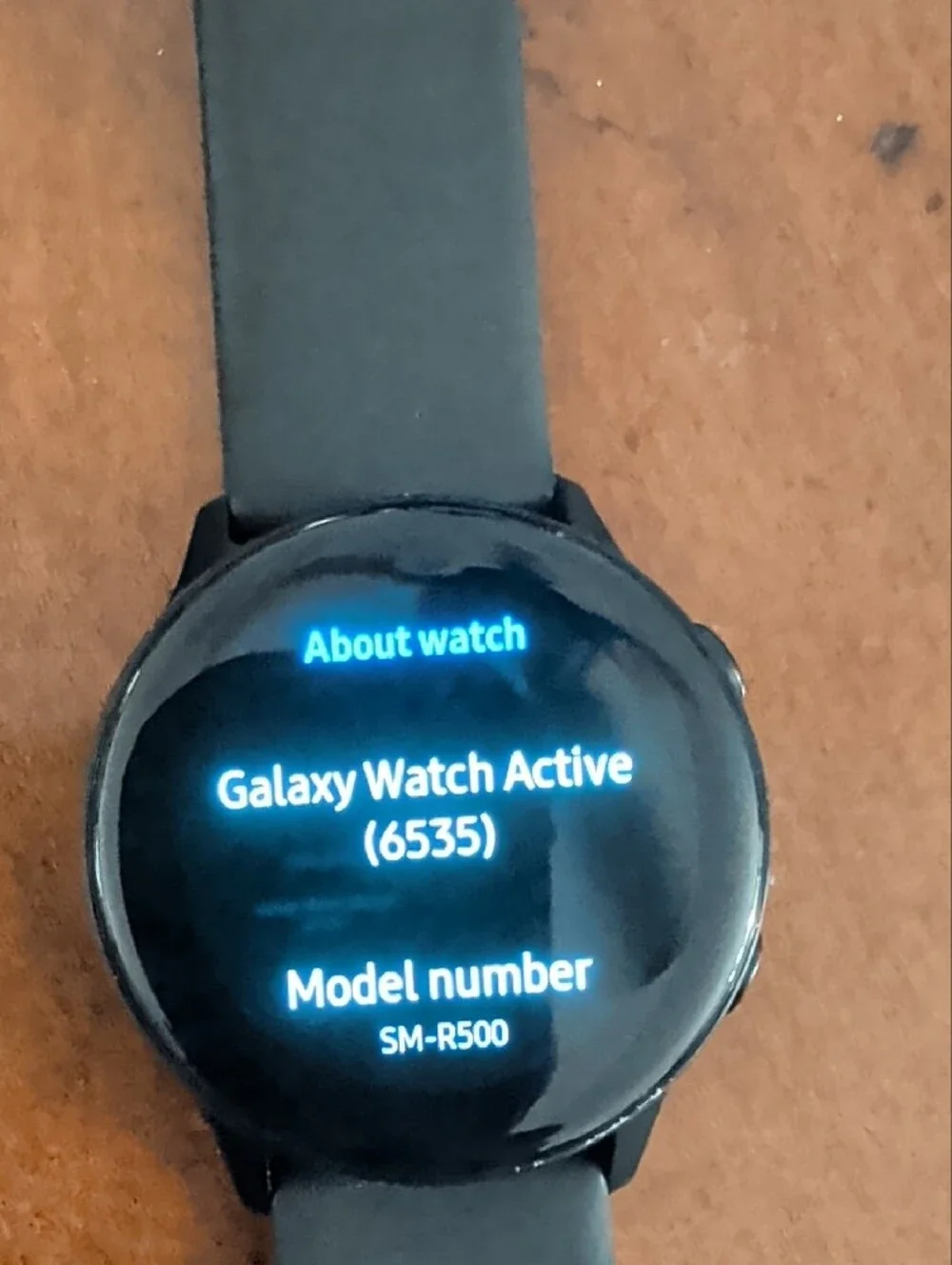Samsung Black Galaxy Watch Active2 with Charger